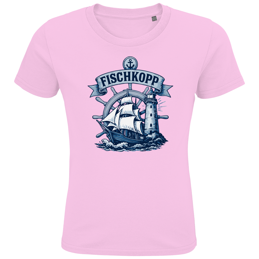 T-Shirt Kinder "FISCHKOPP" #522 einseitiger Druck