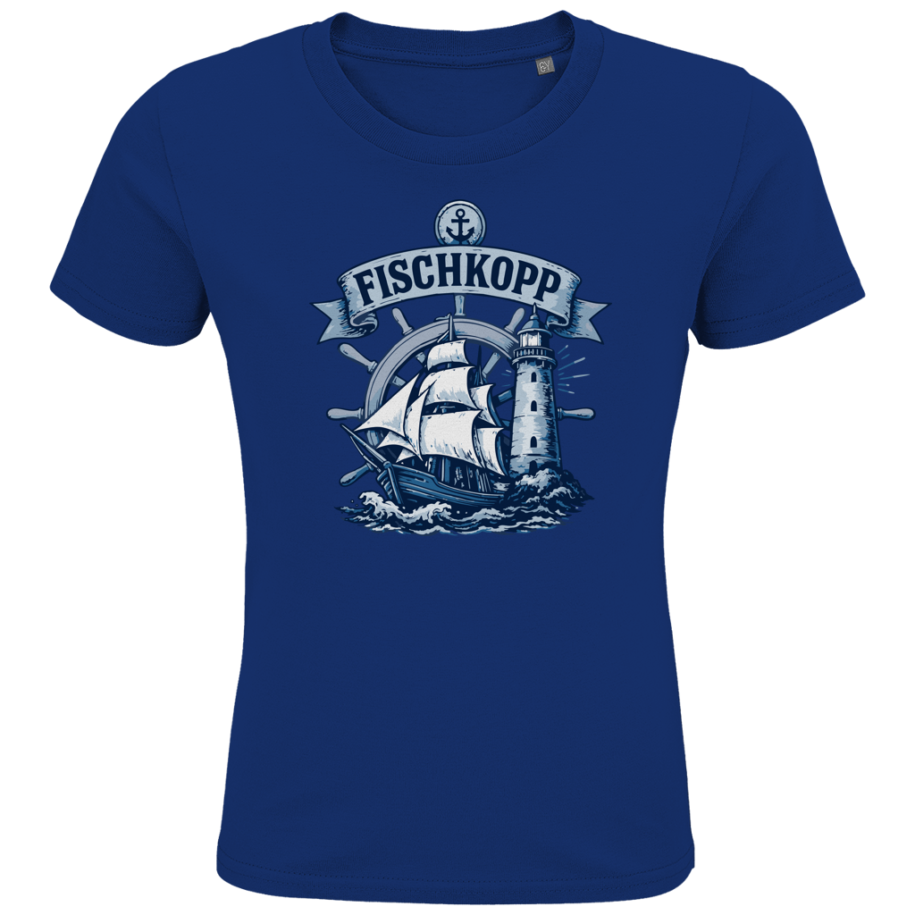 T-Shirt Kinder "FISCHKOPP" #522 einseitiger Druck