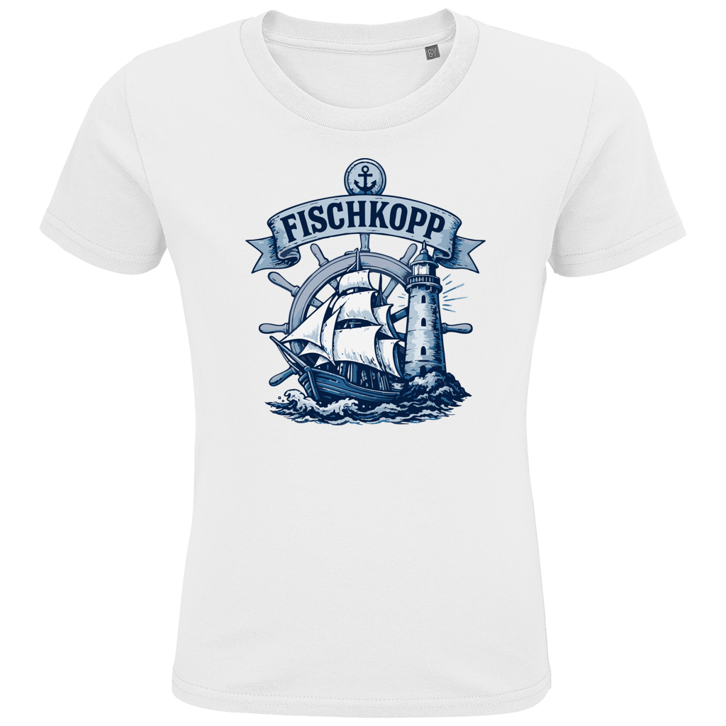 T-Shirt Kinder "FISCHKOPP" #522 einseitiger Druck