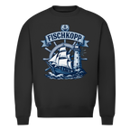 Sweatshirt Herren "FISCHKOPP" #522 - beidseitiger Druck