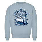 Sweatshirt Herren "FISCHKOPP" #522 - beidseitiger Druck