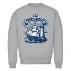 Sweatshirt Herren "FISCHKOPP" #522 - beidseitiger Druck