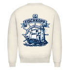 Sweatshirt Herren "FISCHKOPP" #522 - beidseitiger Druck