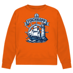 Sweatshirt Herren "FISCHKOPP" #522 - beidseitiger Druck