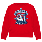Sweatshirt Herren "FISCHKOPP" #522 - beidseitiger Druck