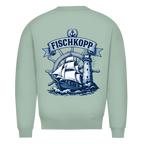 Sweatshirt Herren "FISCHKOPP" #522 - beidseitiger Druck
