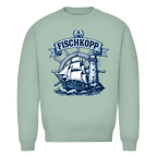 Sweatshirt Herren "FISCHKOPP" #522 - beidseitiger Druck