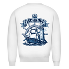 Sweatshirt Herren "FISCHKOPP" #522 - beidseitiger Druck