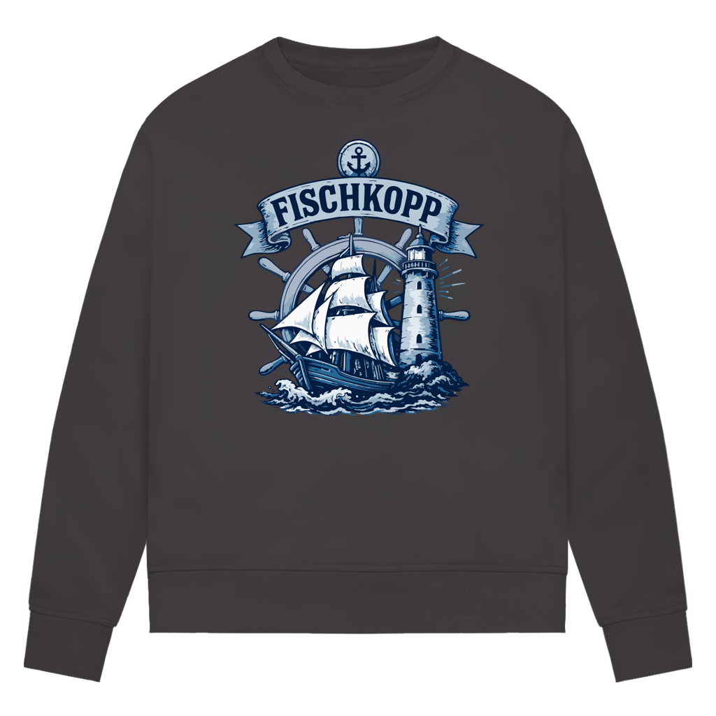Sweatshirt Damen "FISCHKOPP! #522