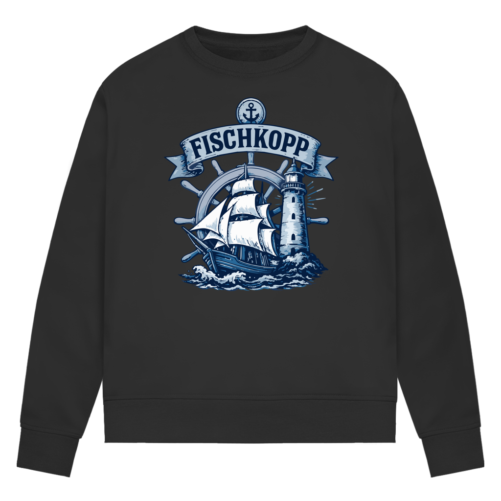 Sweatshirt Damen "FISCHKOPP! #522