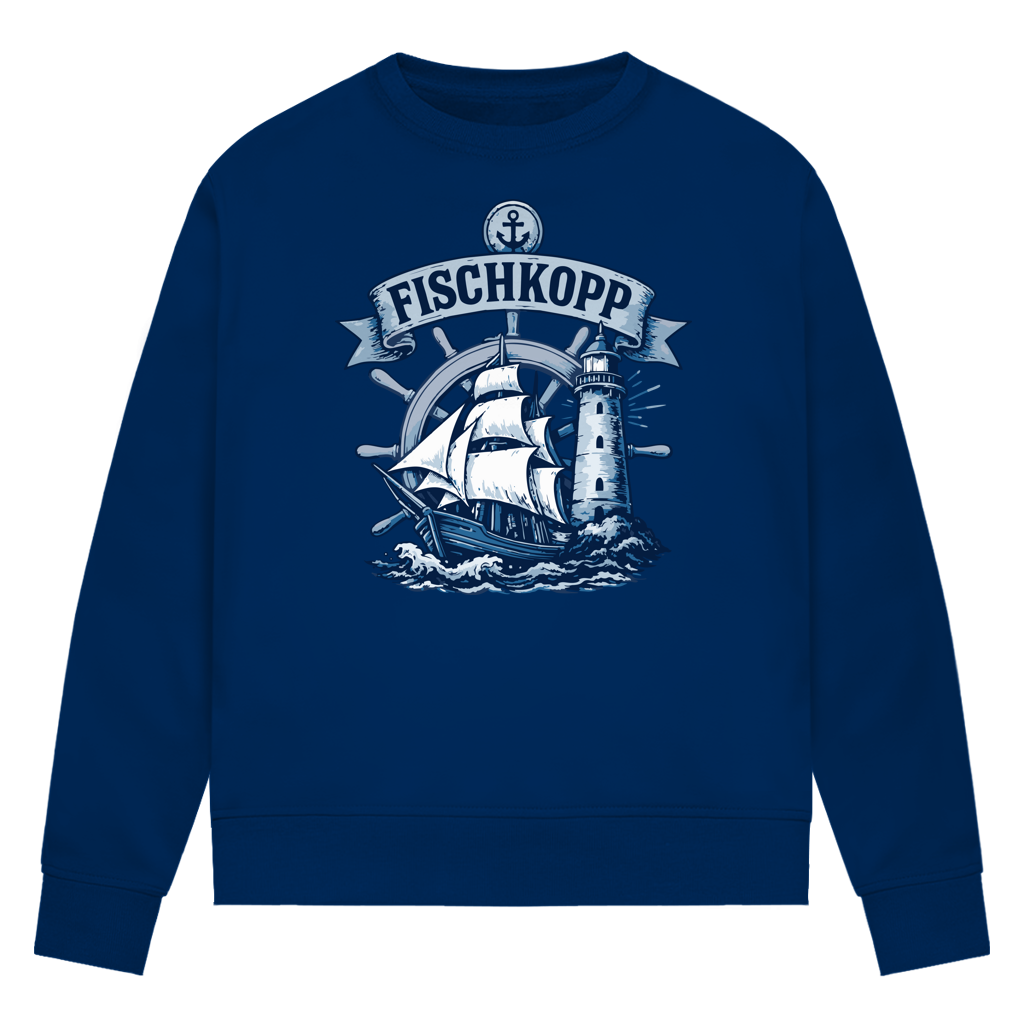 Sweatshirt Damen "FISCHKOPP! #522