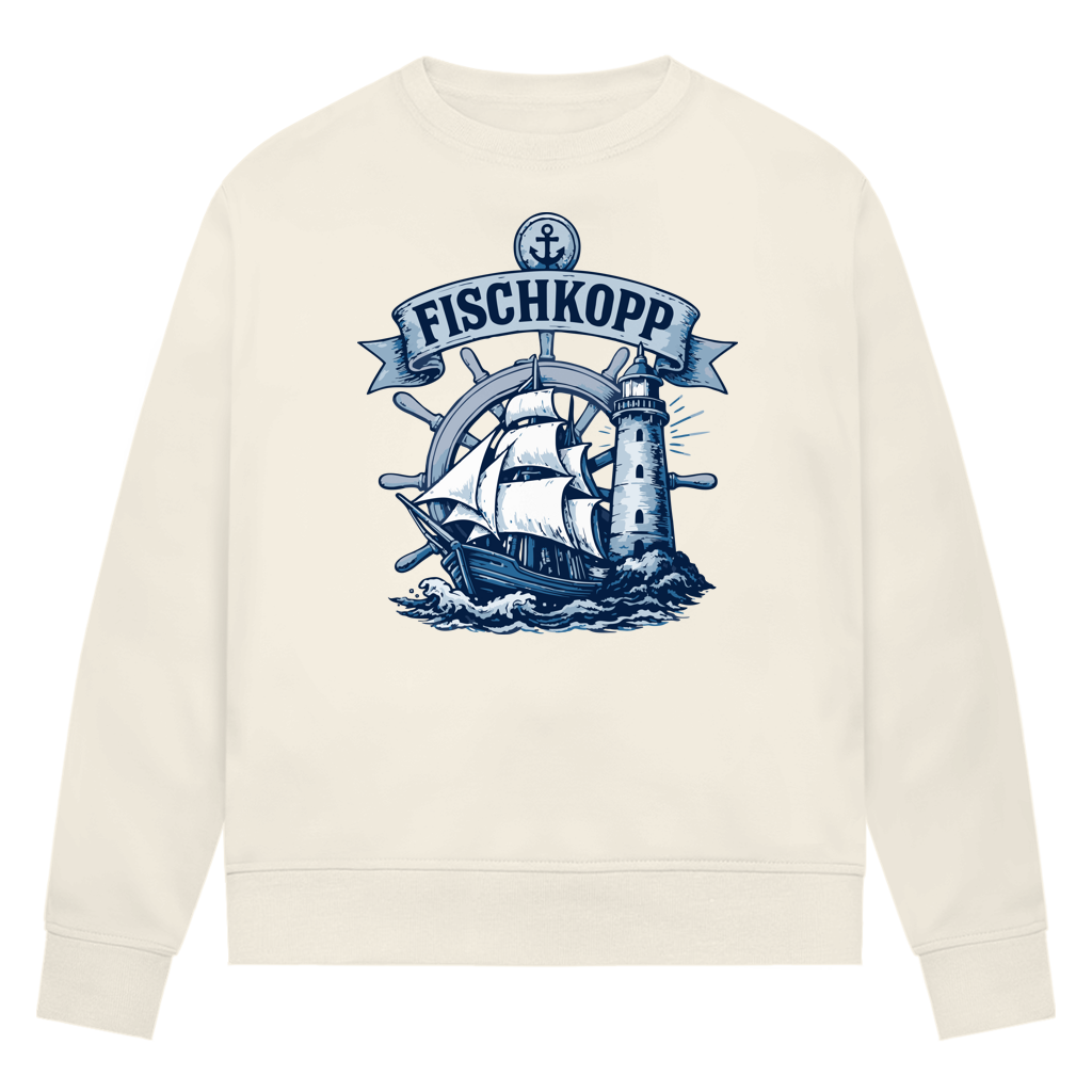 Sweatshirt Damen "FISCHKOPP! #522