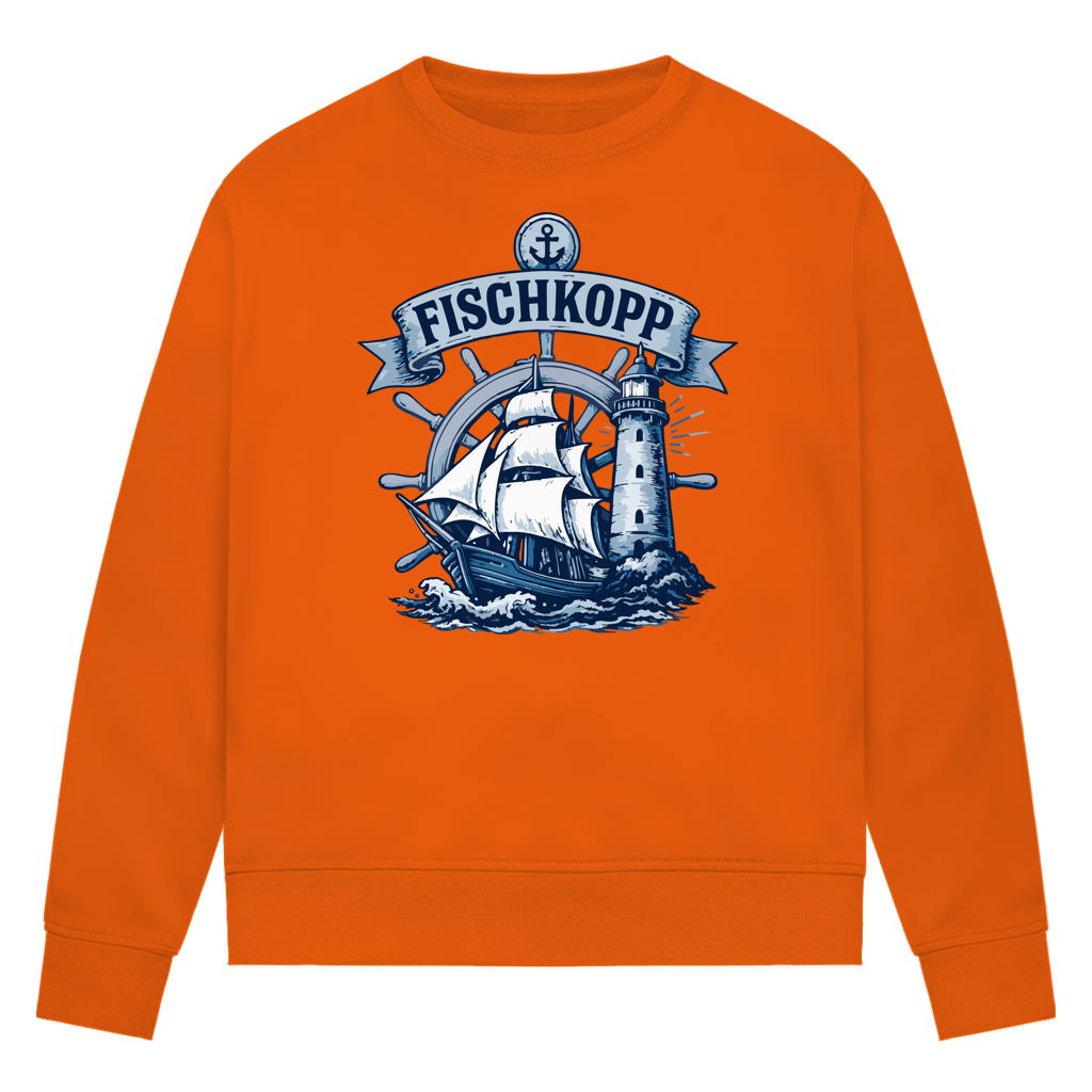 Sweatshirt Damen "FISCHKOPP! #522