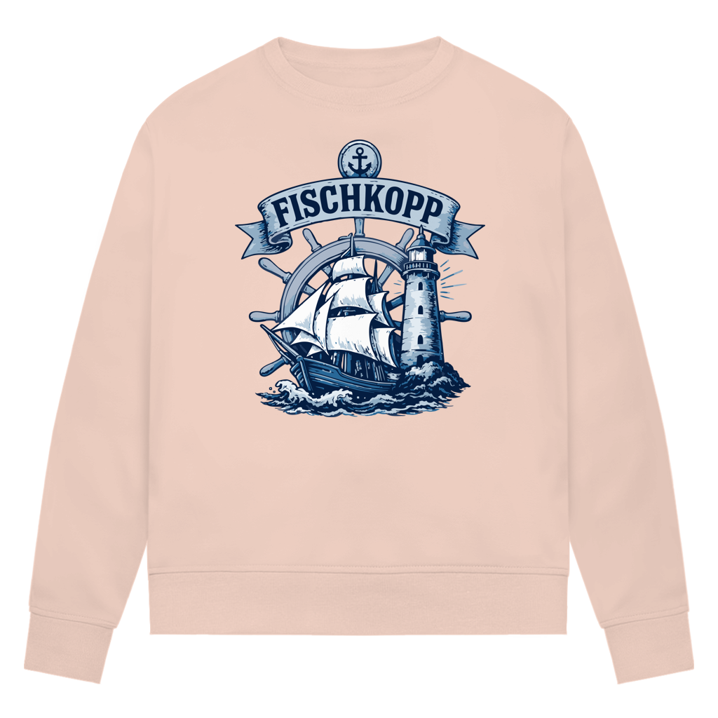 Sweatshirt Damen "FISCHKOPP! #522
