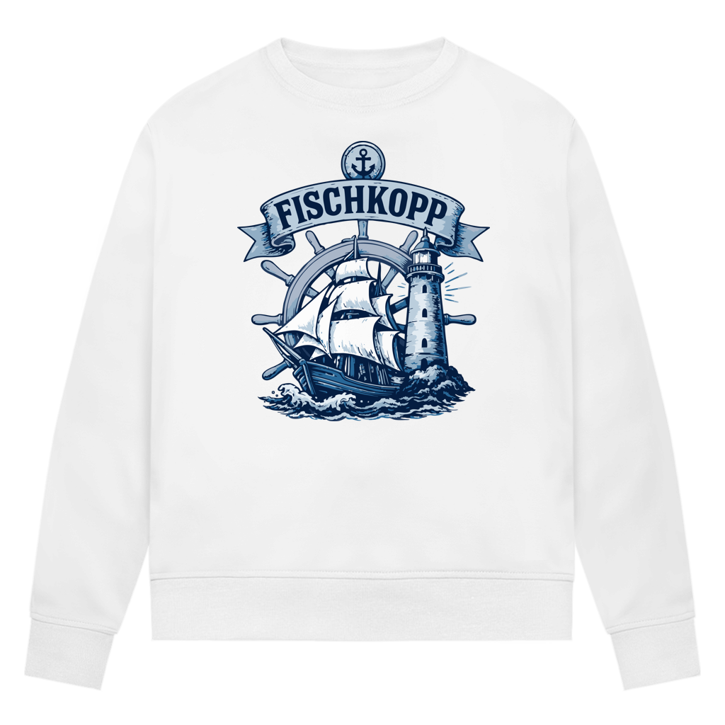 Sweatshirt Damen "FISCHKOPP! #522
