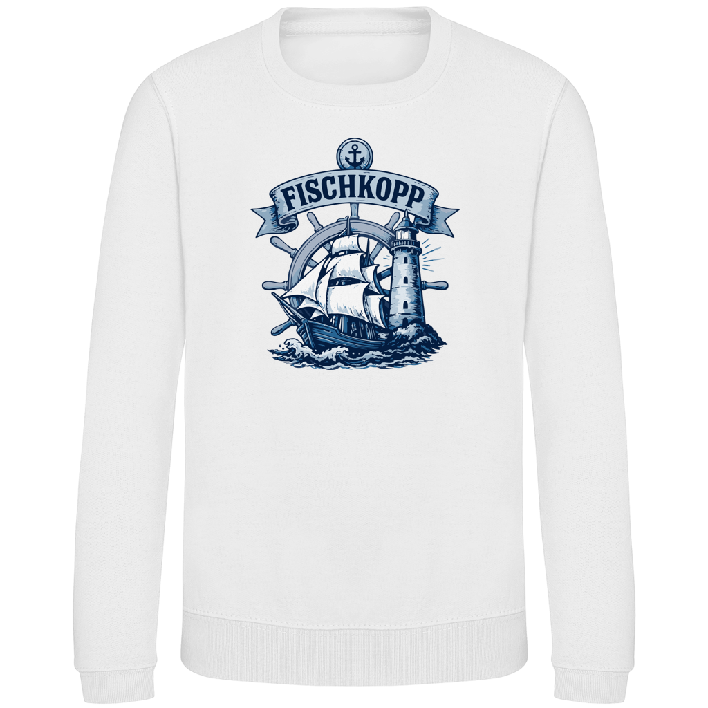 Sweatshirt Kinder  "FISCHKOPP" #522