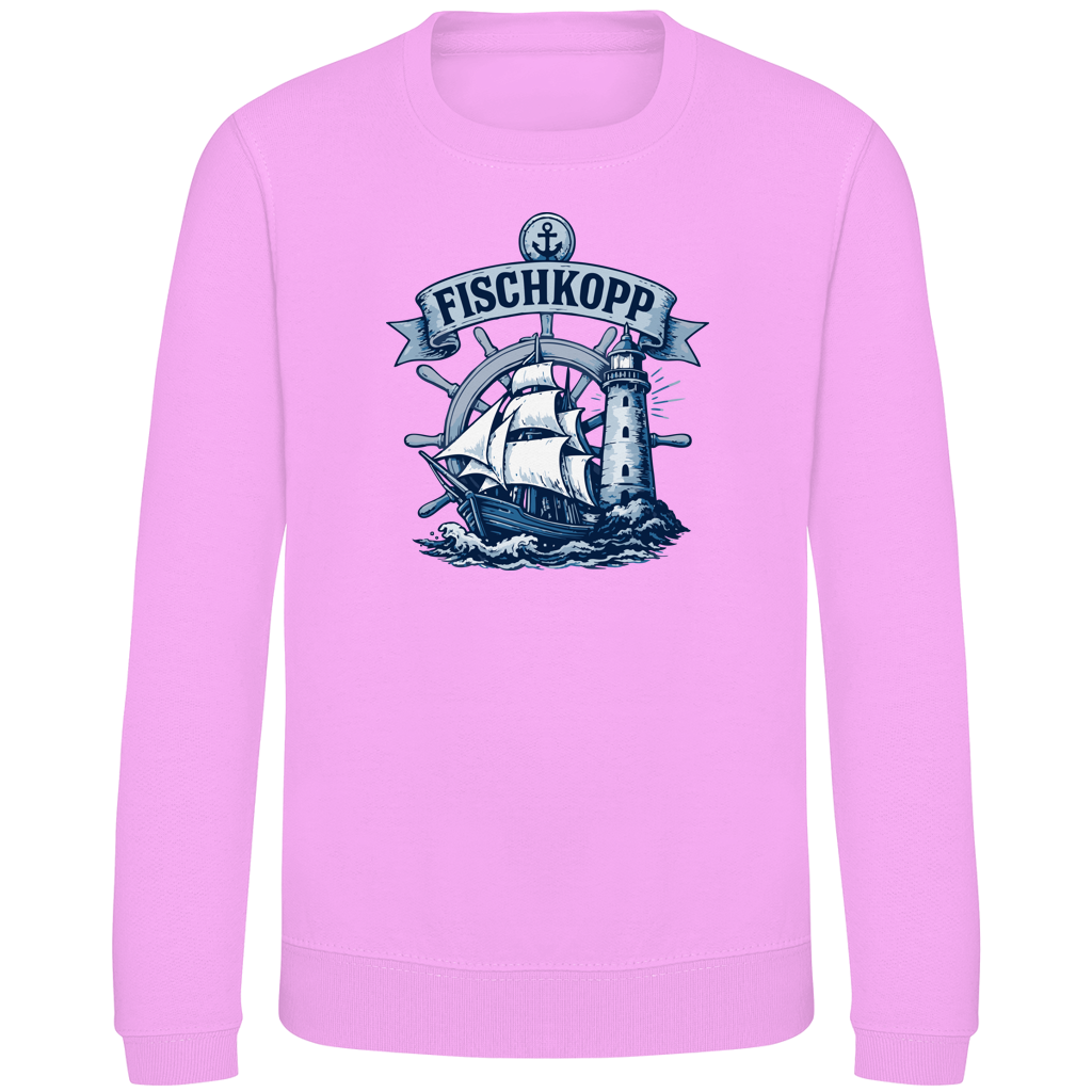 Sweatshirt Kinder  "FISCHKOPP" #522