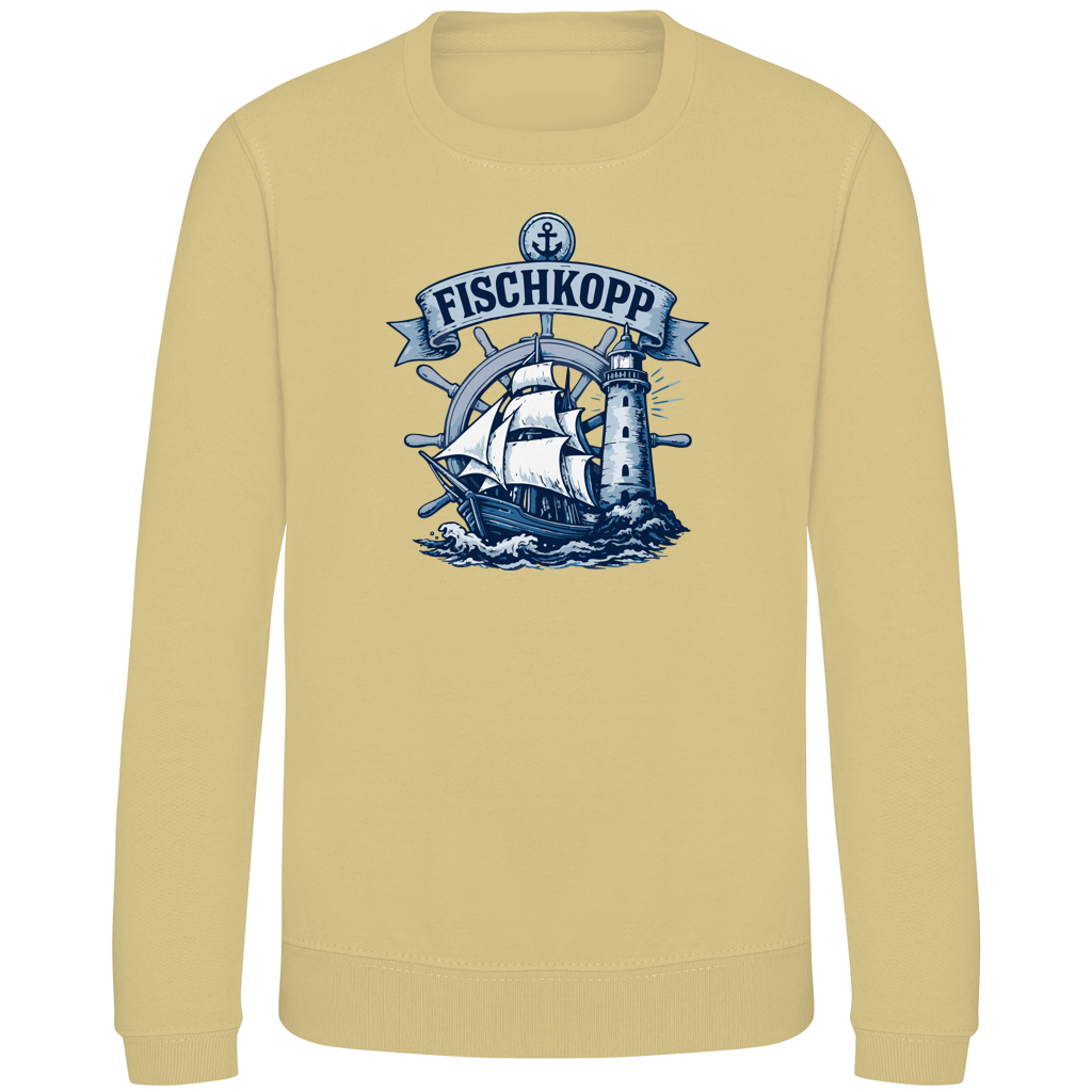 Sweatshirt Kinder  "FISCHKOPP" #522
