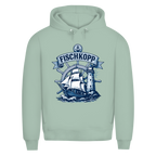 Hoodie Herren "FISCHKOPP" #522 - beidseitiger Druck