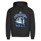 Hoodie Herren "FISCHKOPP" #522 - beidseitiger Druck