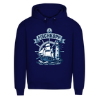 Hoodie Herren "FISCHKOPP" #522 - beidseitiger Druck