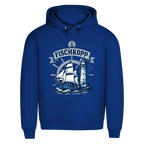 Hoodie Herren "FISCHKOPP" #522 - beidseitiger Druck