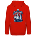 Hoodie Kinder  "FISCHKOPP" #522 - beidseitiger Druck
