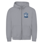 Hoodie-Jacke "FISCHKOPP" #522 - beidseitiger Druck