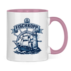 Keramik-Tasse zweifarbig "FISCHKOPP" #522