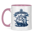 Keramik-Tasse zweifarbig "FISCHKOPP" #522