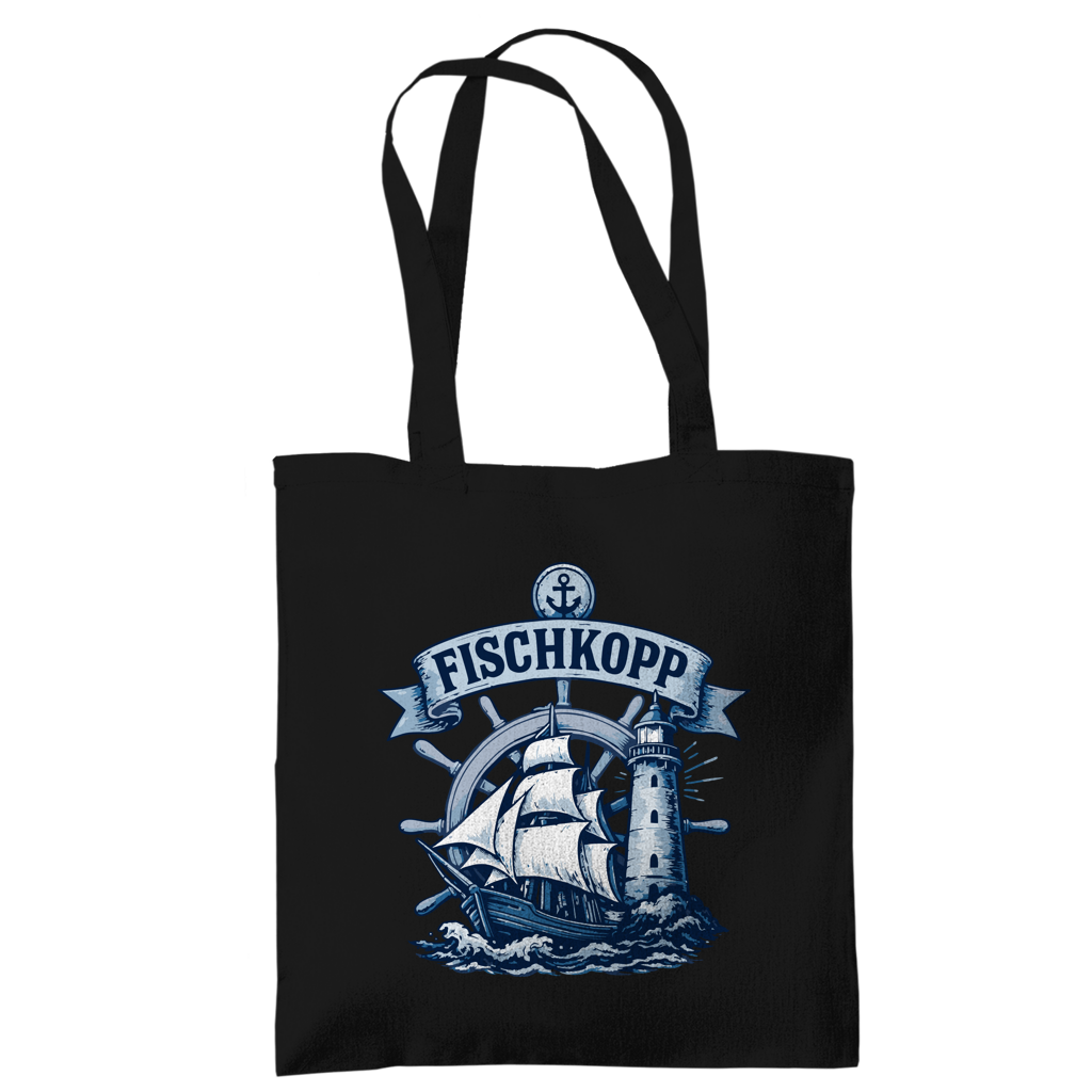 Baumwolltasche "FISCHKOPP" #522