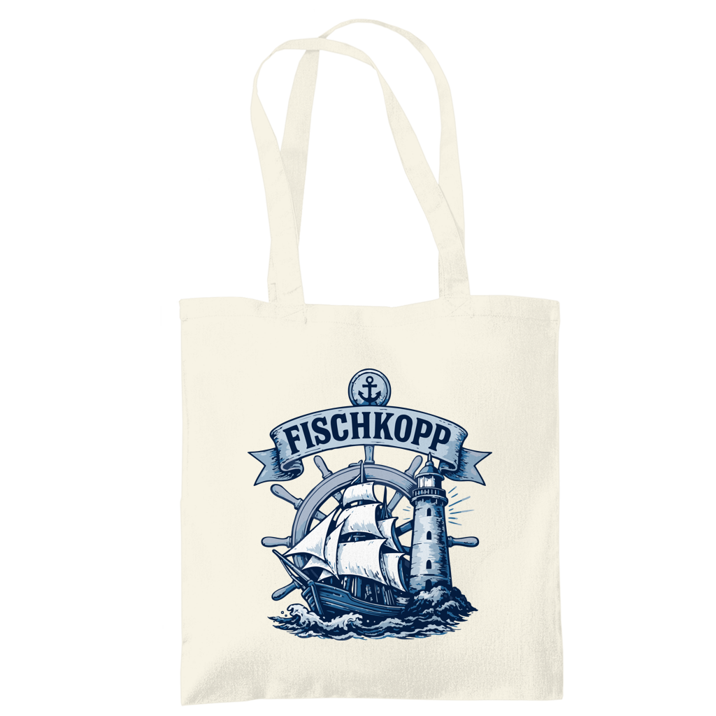 Baumwolltasche "FISCHKOPP" #522