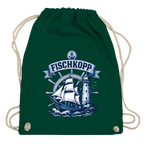Kordelrucksack  "FISCHKOPP" #522