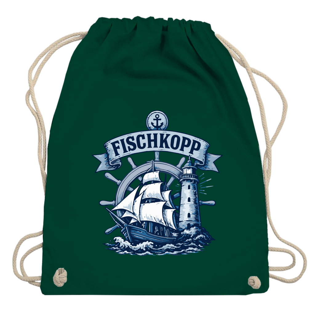 Kordelrucksack  "FISCHKOPP" #522