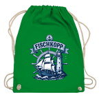 Kordelrucksack  "FISCHKOPP" #522