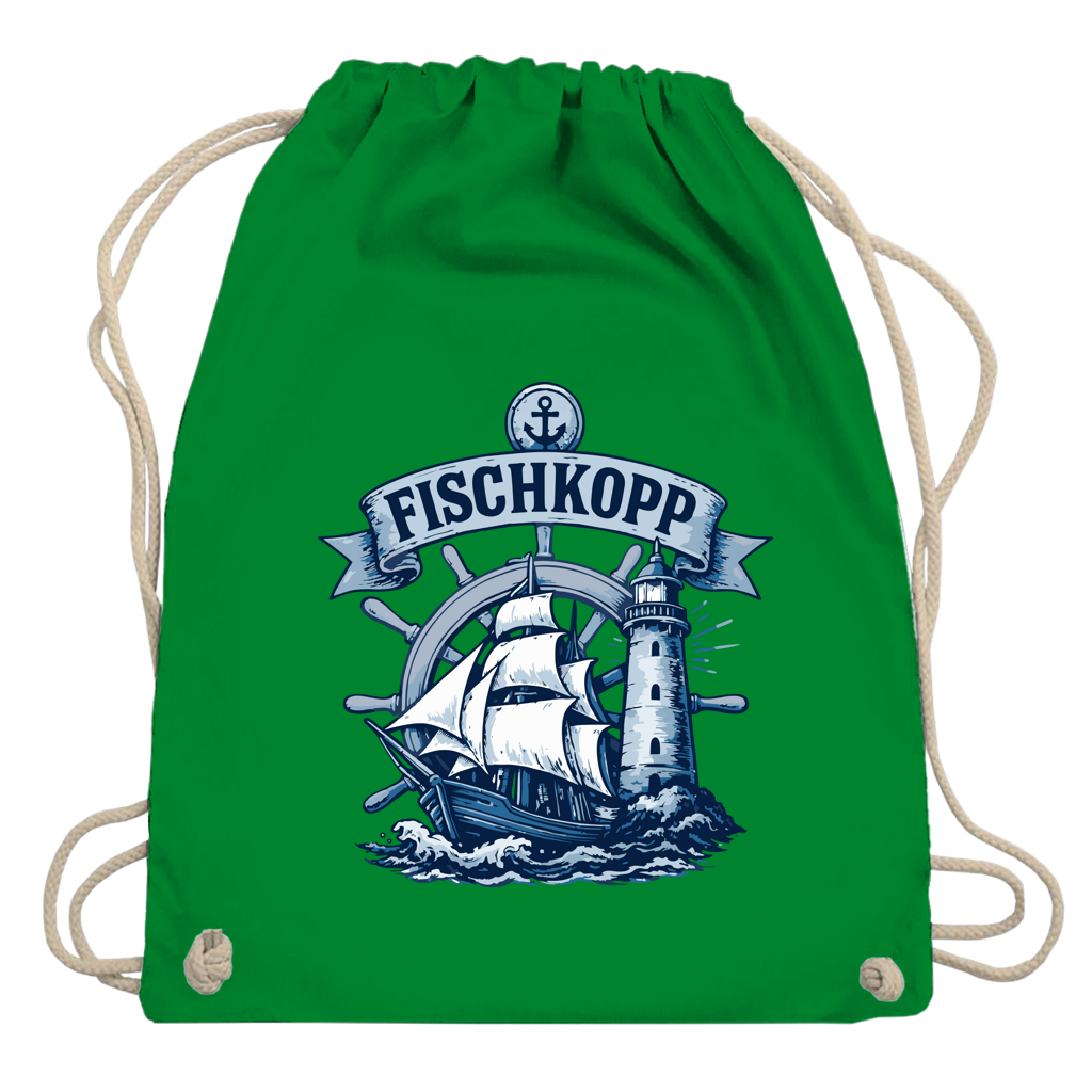 Kordelrucksack  "FISCHKOPP" #522