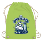 Kordelrucksack  "FISCHKOPP" #522