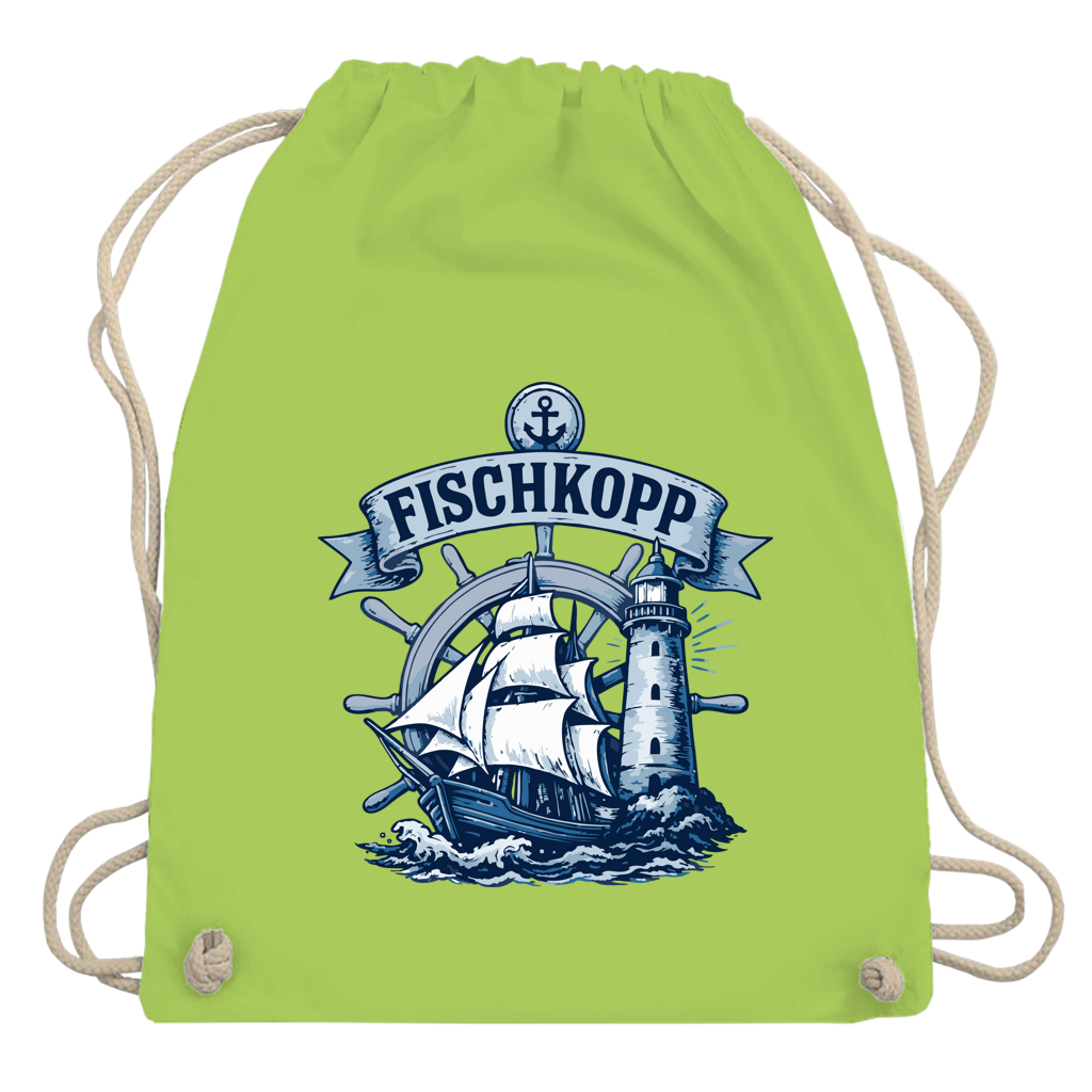 Kordelrucksack  "FISCHKOPP" #522