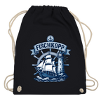 Kordelrucksack  "FISCHKOPP" #522