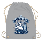Kordelrucksack  "FISCHKOPP" #522
