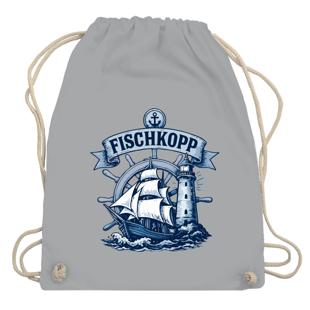 Kordelrucksack  "FISCHKOPP" #522