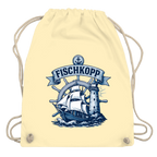 Kordelrucksack  "FISCHKOPP" #522