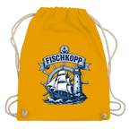 Kordelrucksack  "FISCHKOPP" #522