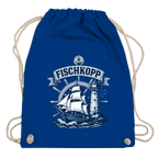 Kordelrucksack  "FISCHKOPP" #522