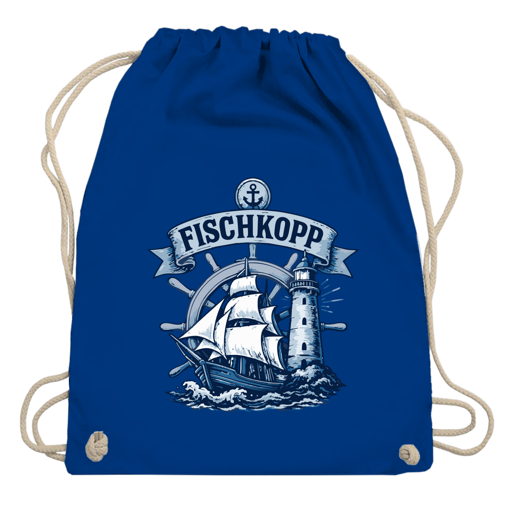 Kordelrucksack  "FISCHKOPP" #522