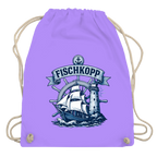 Kordelrucksack  "FISCHKOPP" #522