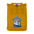Rucksack mit Seitentasche  "FISCHKOPP" #522 Gr. S