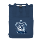 Rucksack mit Seitentasche  "FISCHKOPP" #522 Gr. S
