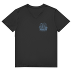 T-Shirt Herren V-Neck "MOIN Leuchtturm" #499