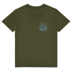 T-Shirt Herren V-Neck "MOIN Leuchtturm" #499